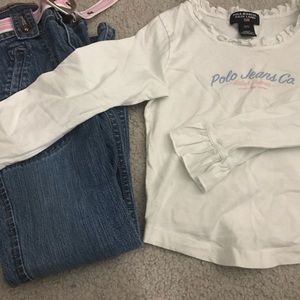 6pc lot Polo, Oshkosh B’Gosh, Levi- size 7